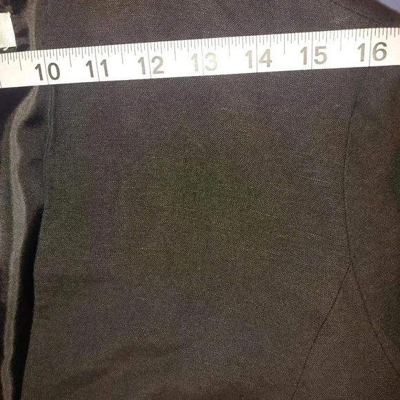 Coldwater Creek Floral Embroidered Open Cardigan Lined Jacket Size 14 - Picture 2 of 8